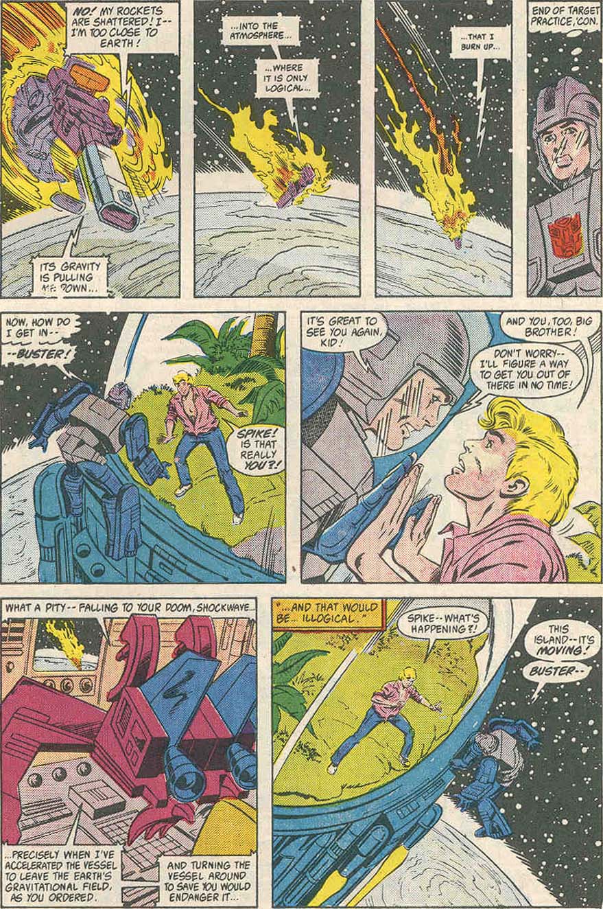 Read online The Transformers (1984) comic -  Issue #39 - 22
