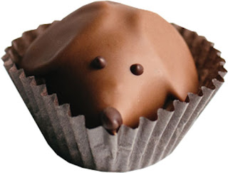  Chocolate Peanut Butter Pups from Gearhart's Chocolates