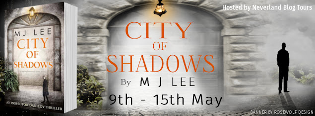 City of Shadows by M.J. Lee book banner