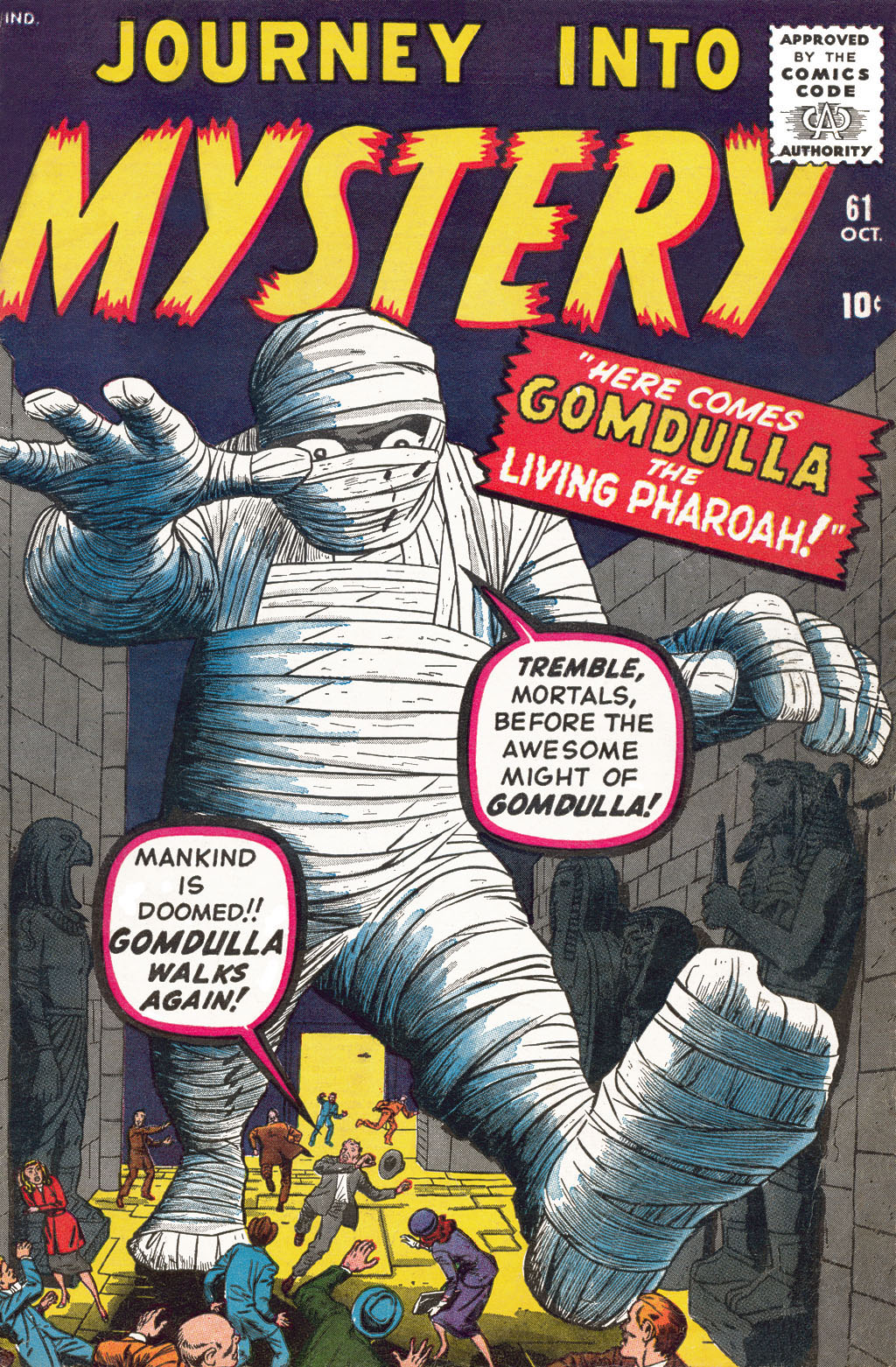 Read online Journey Into Mystery (1952) comic -  Issue #61 - 1
