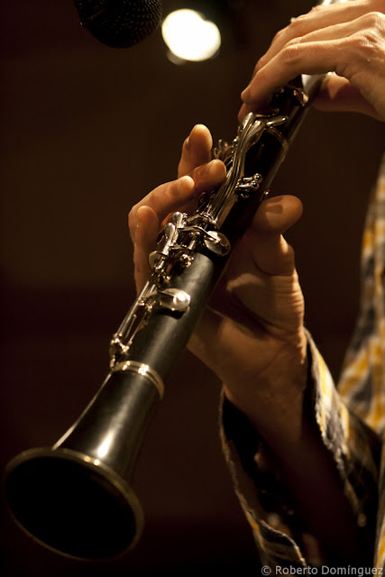 Detalle del clarinete de Robin Fincker