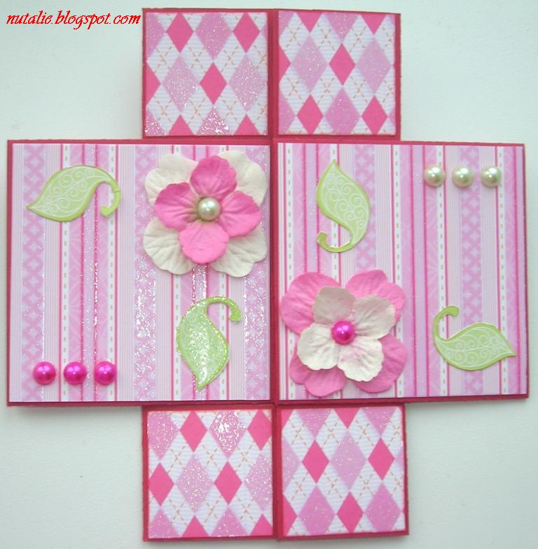 Бесконечная открытка из бумаги схема