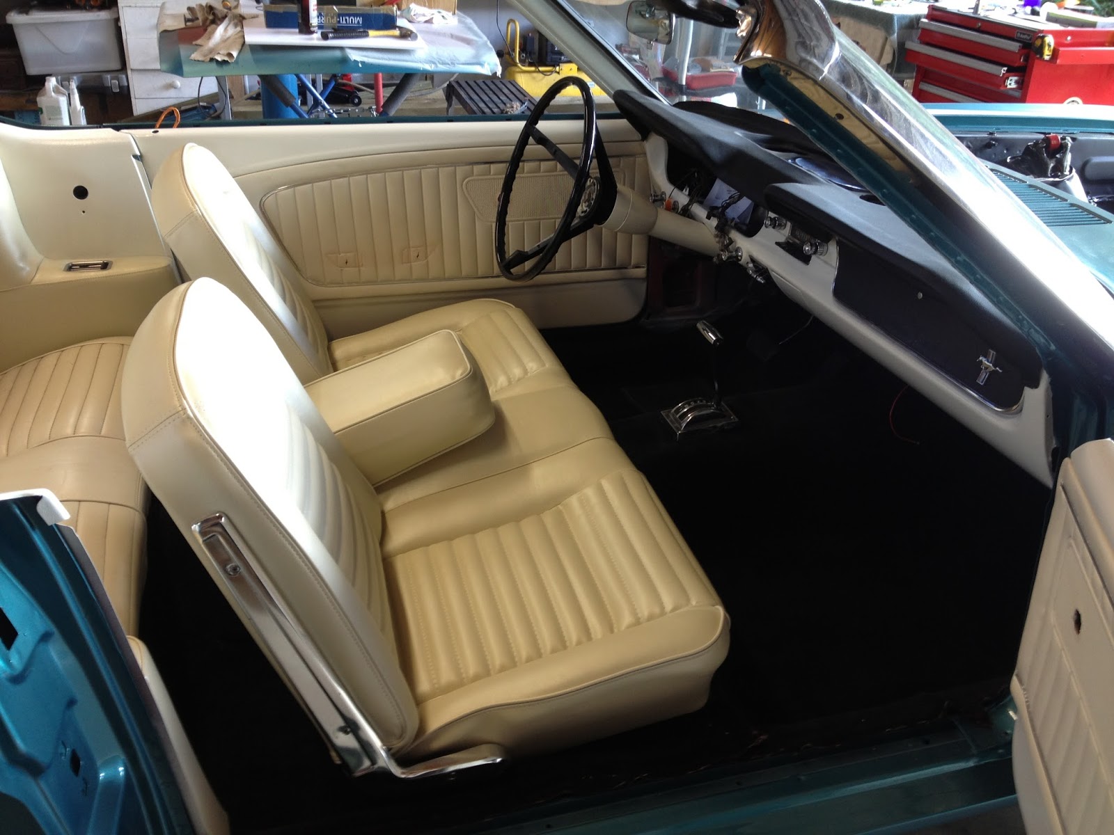 1965 Convertible Mustang Restoration: 1965 Ford Mustang Rare Front