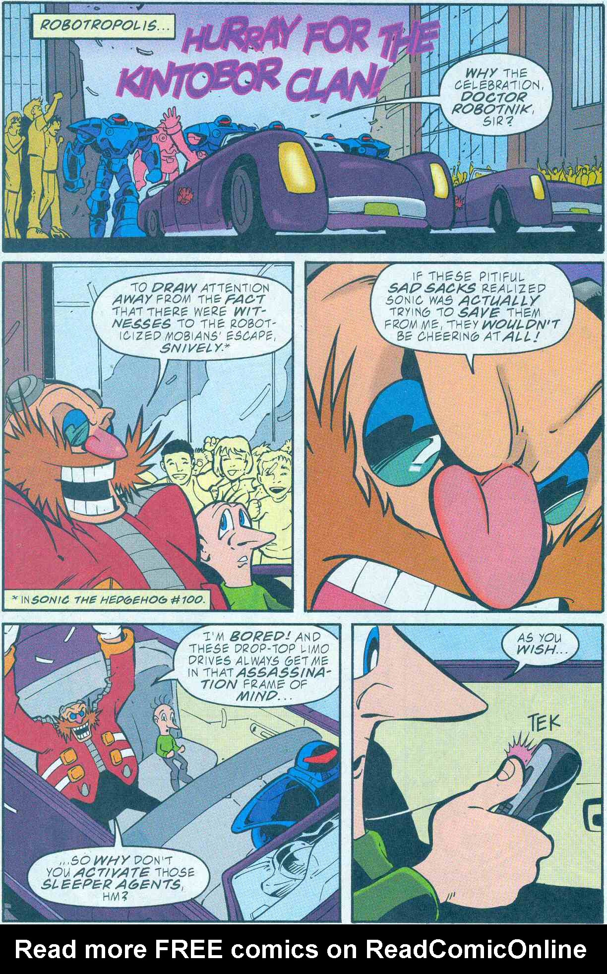 Read online Sonic The Hedgehog comic -  Issue #102 - 7