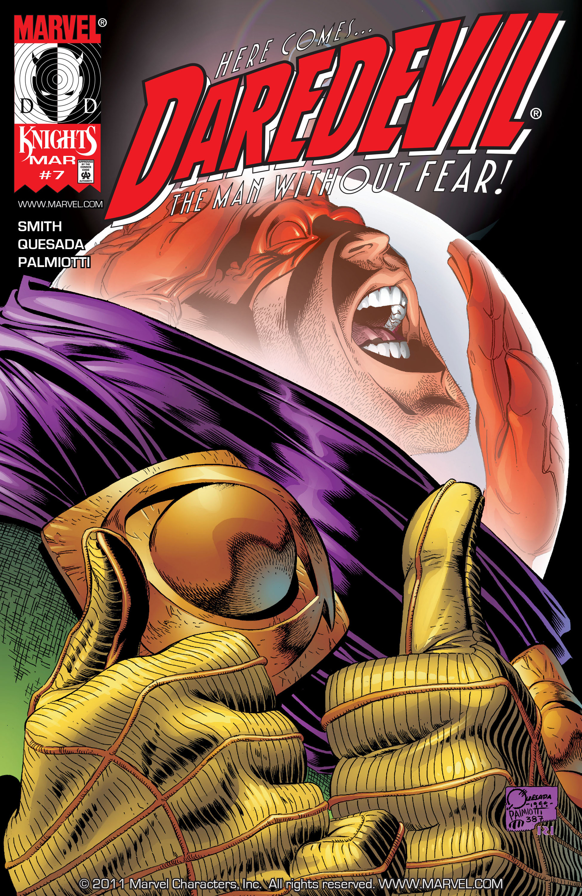 Read online Daredevil (1998) comic -  Issue #7 - 1