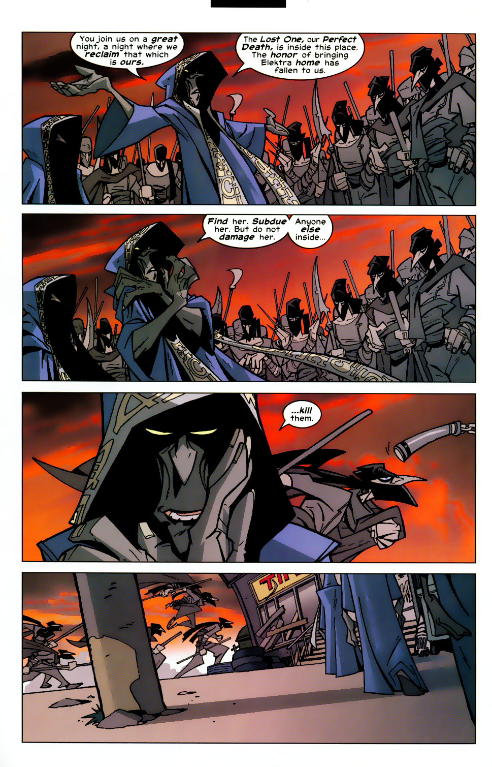 Read online Elektra (2001) comic -  Issue #20 - 21