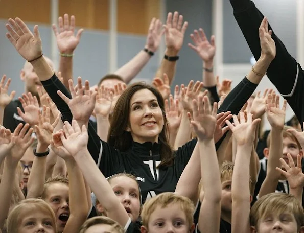 Crown Princess Mary attended the launch of the new campaign the Antibulli, with the Mary Foundation