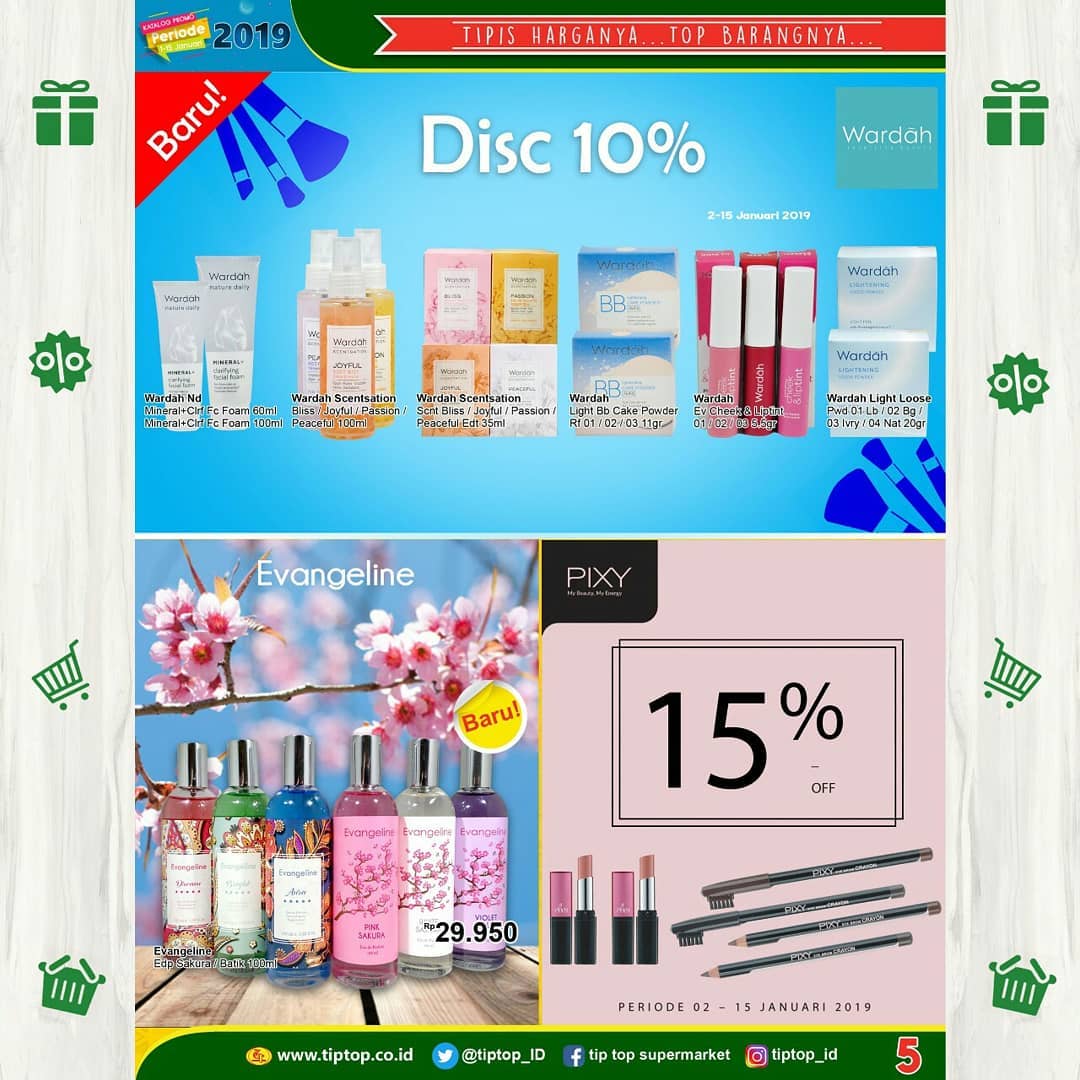 #TipTop - Promo Katalog Periode 01 - 15 Januari 2019 #TipTop - Promo Katalog Periode 01 - 15 Januari 2019