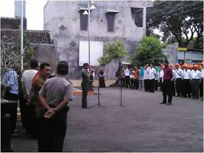 DANRAMIL IKUTI APEL COKLIT  PPDP KEC NGRAMPAL