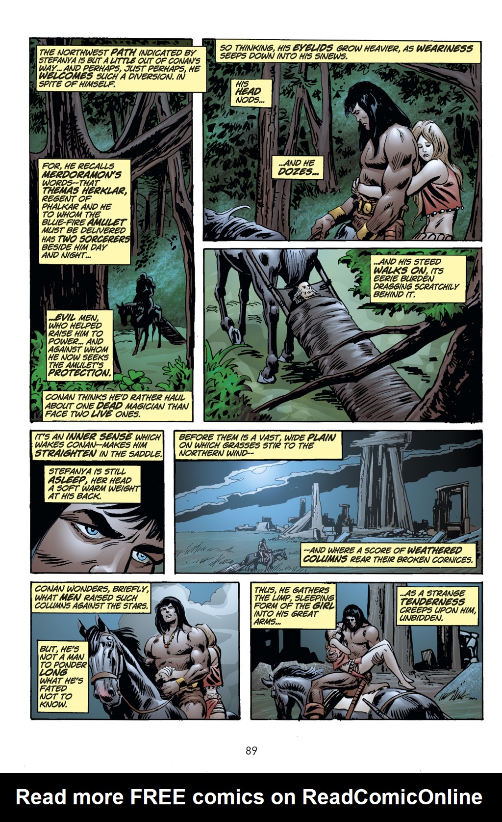 Read online The Chronicles of Conan comic -  Issue # TPB 7 (Part 1) - 84