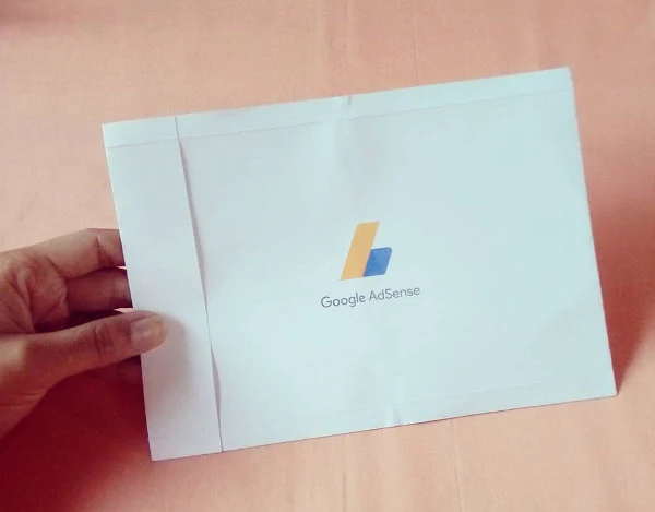 Minha carta Google Adsense chegou