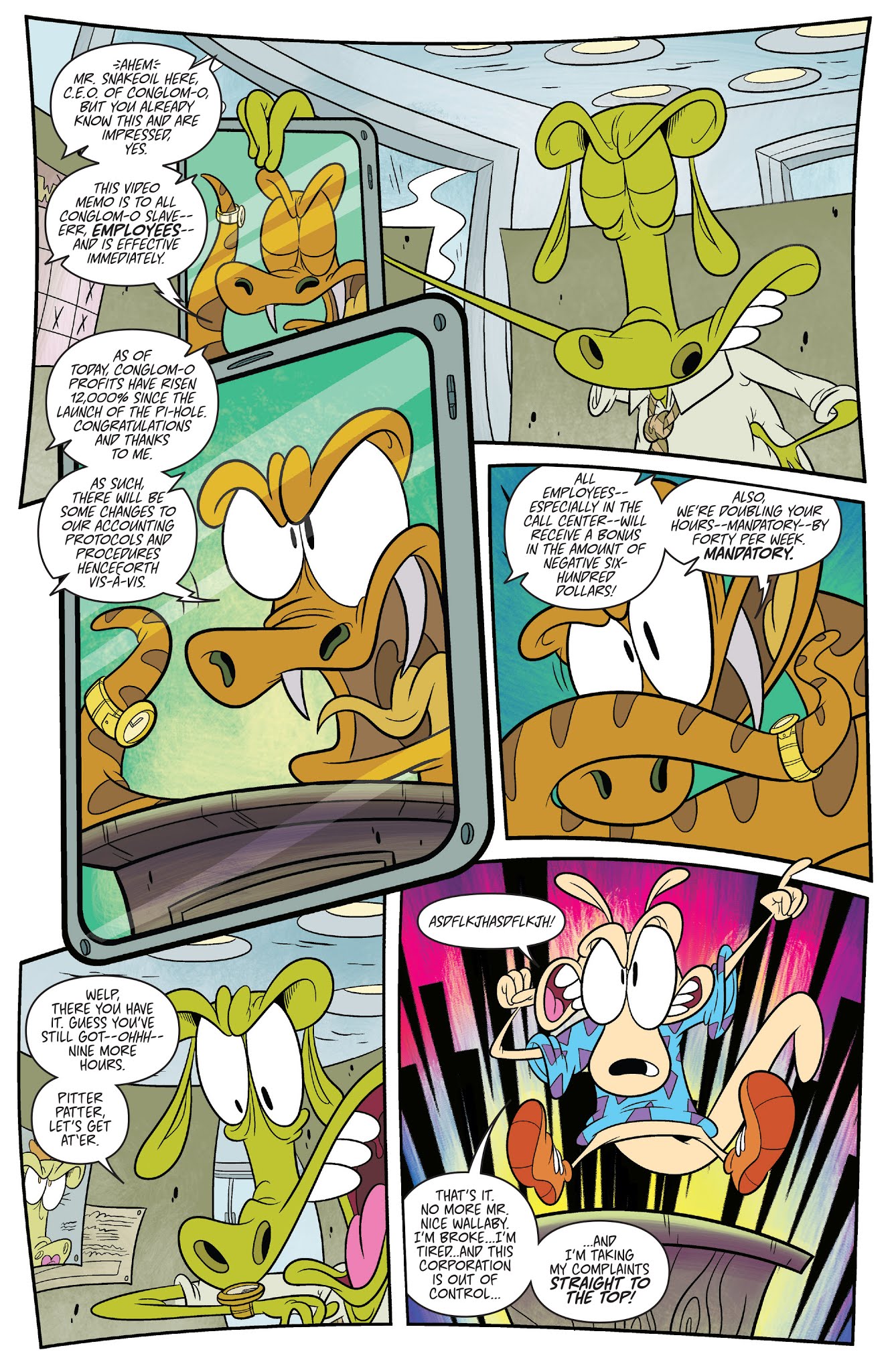 Read online Rocko's Modern Life (2017) comic -  Issue #7 - 11