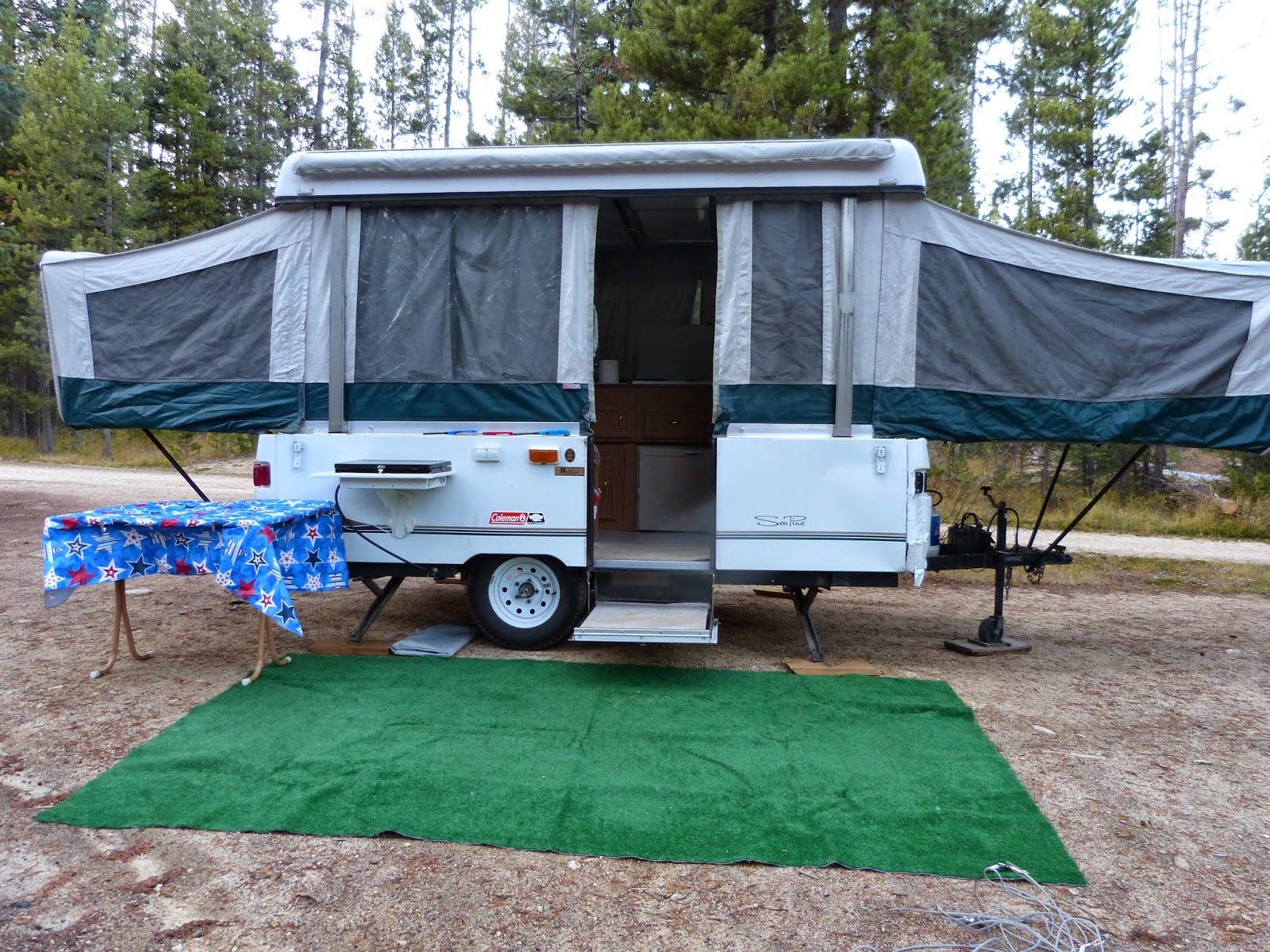 Treasure Seekers Iron Creek Camping in Stanley Idaho Day One