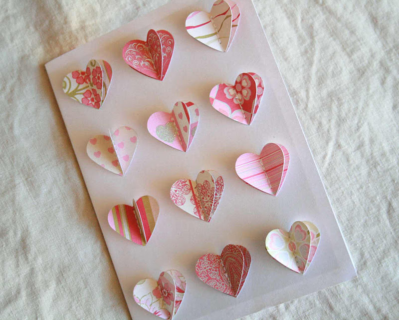 The Creative Place DIY 3D Heart Valentine Card