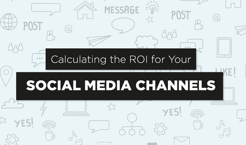 How to Calculate the ROI for Your #SocialMedia Channels - #infographic