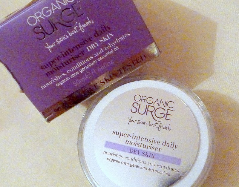 organic surge moisturizer