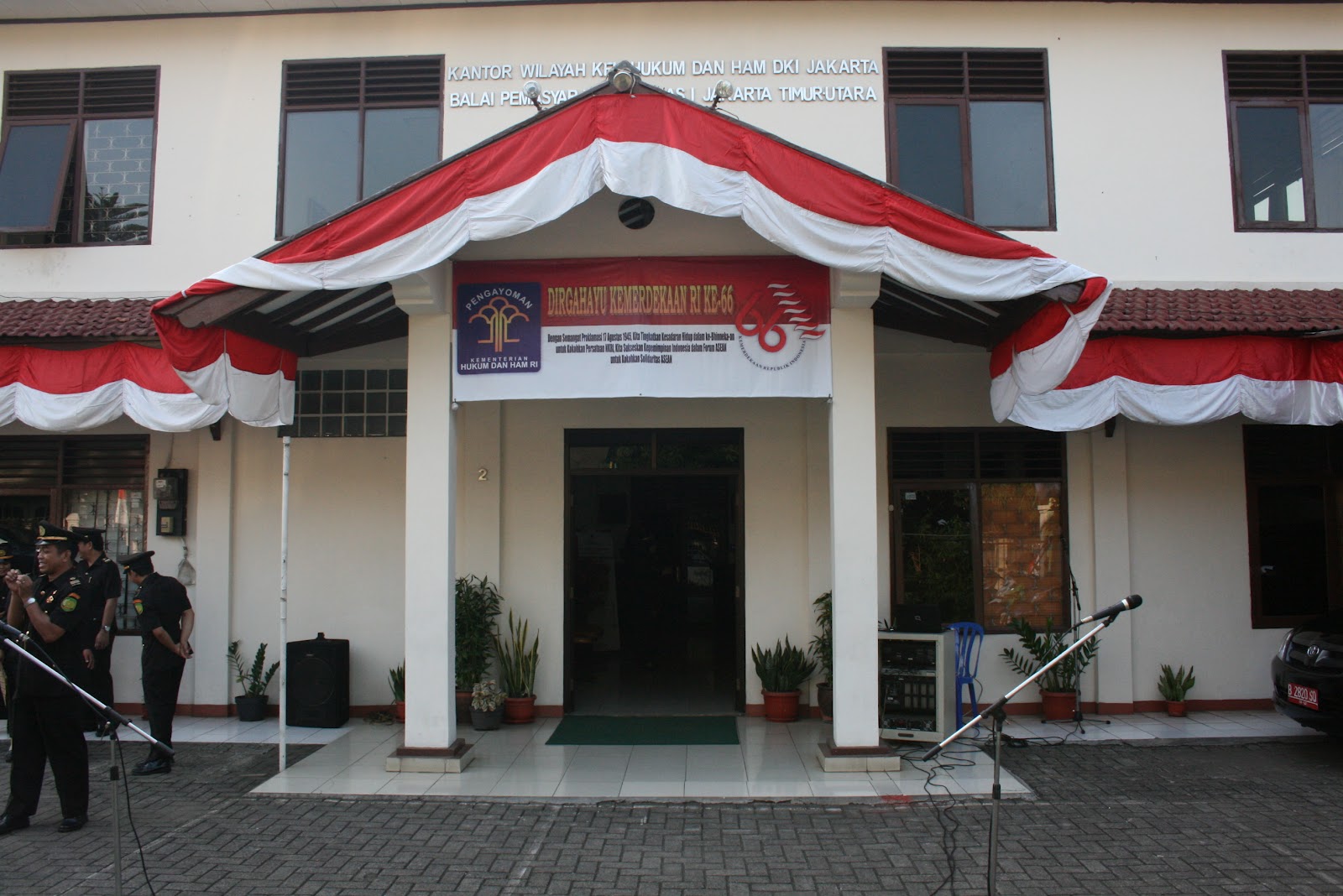 Kantor Kementerian Hukum dan HAM di Jakarta