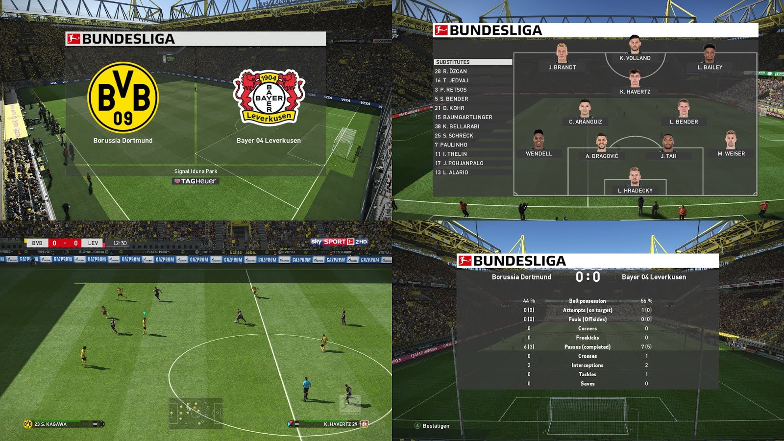 PES 2019 Bundesliga Scoreboard V2 by 1002MB