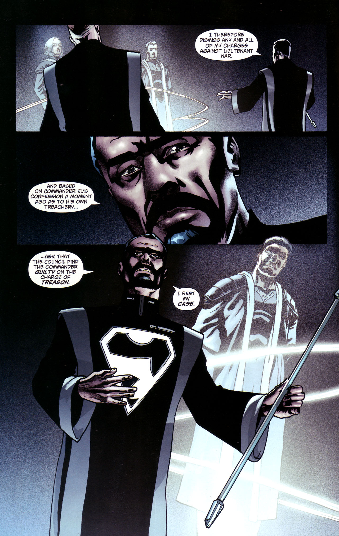 Read online Superman: World of New Krypton comic -  Issue #5 - 7