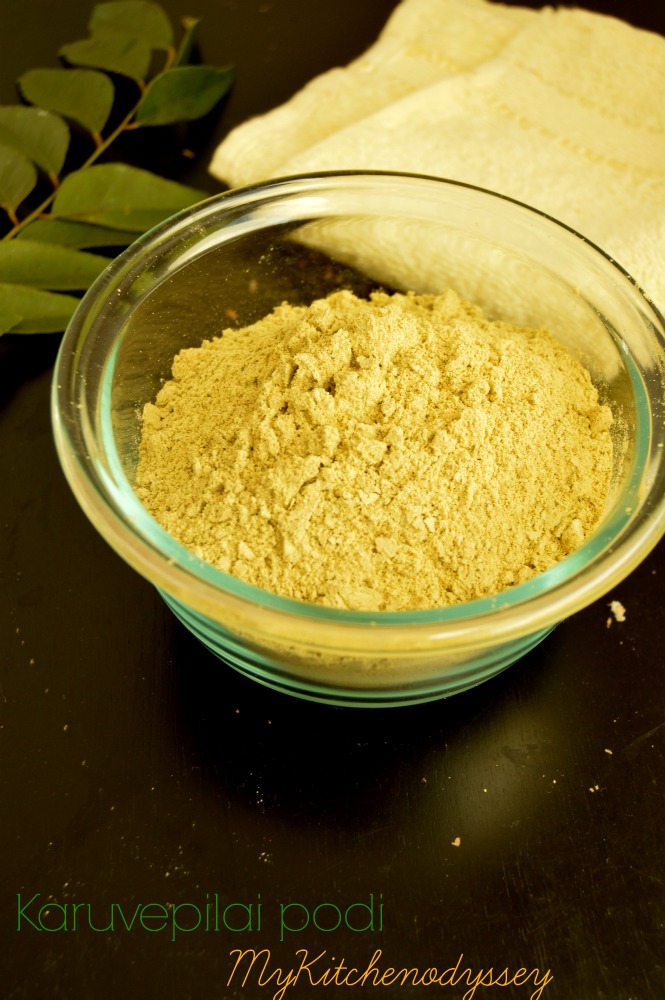 Curry Leaves Powder Kadhi Patta Powder Karuvepilai Podi