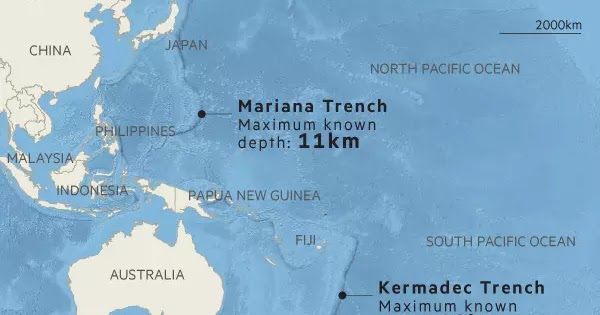Mariana Trench The Deepest Part Of The World S Oceans Civil Mariana%2BTrench%2Blocation