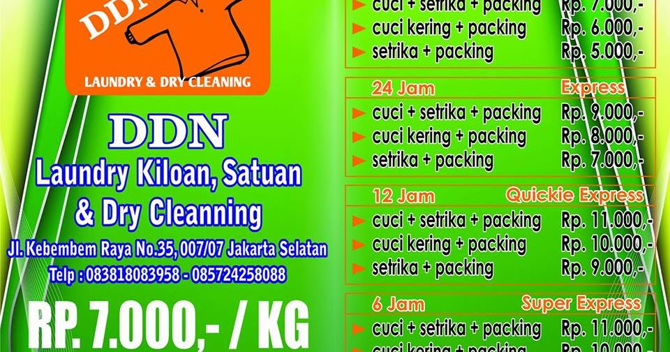 DEDENLAUNDRY35 laundry kiloan kemang jagakarsa dan sekitarnya gratis antar jemput