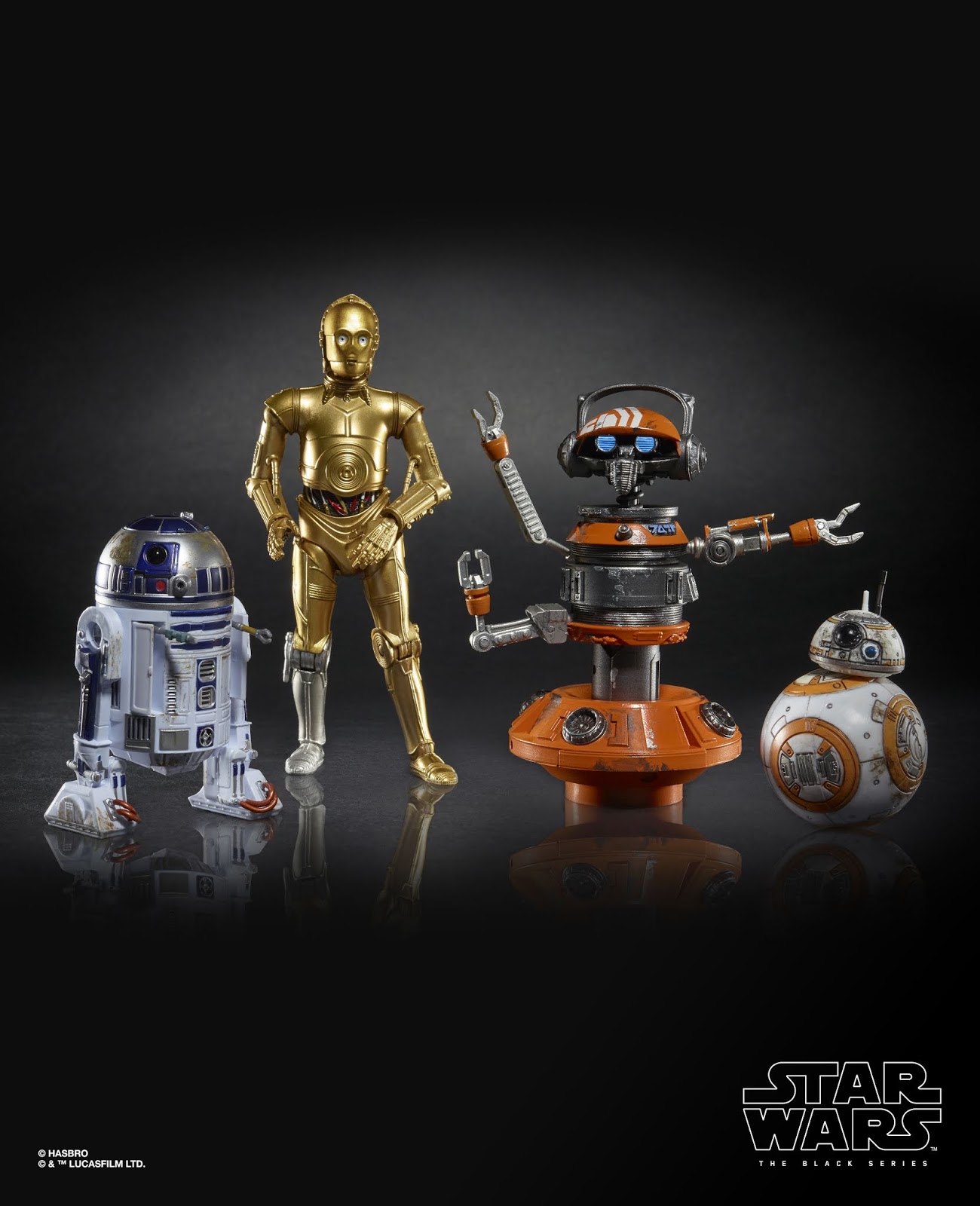 STAR WARS THE BLACK SERIES 6-INCH DROID DEPOT 4-PACK