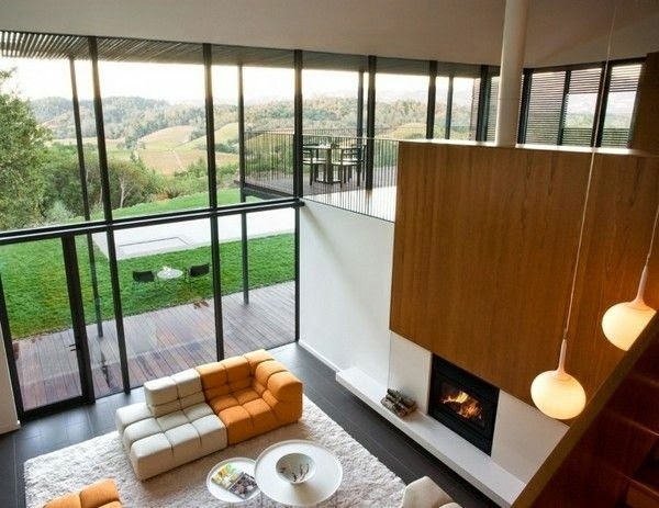 Create a natural connection with nature through glass facades