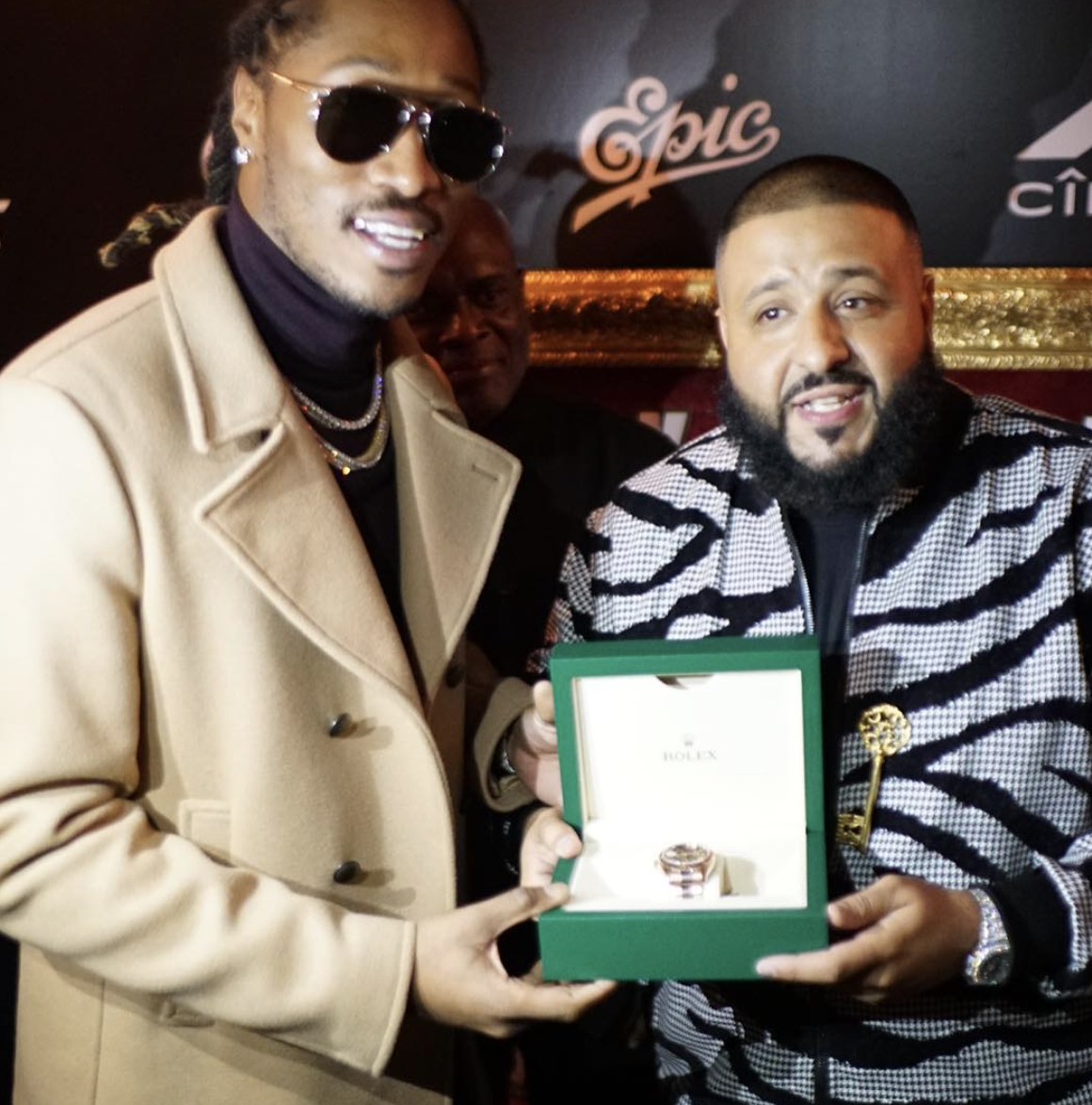 Rob's Rolex Chronicle : Khaled Gives Rapper Future Rolex Sky-Dweller His Birthday