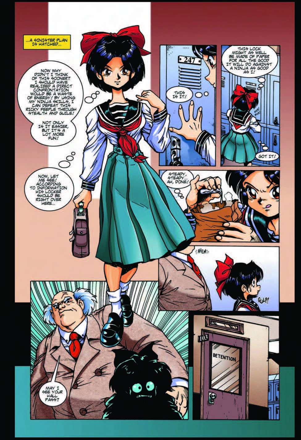 Read online Ninja High School Version 2 comic -  Issue #2 - 8