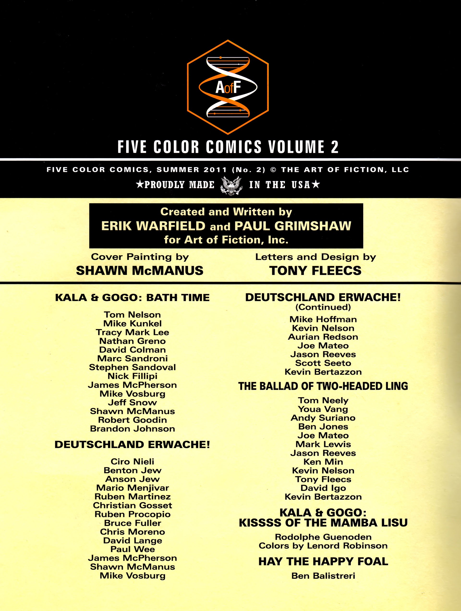 Read online Five Color Comics comic -  Issue #2 - 2