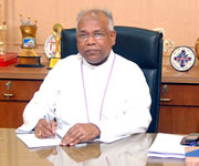 G Devakadasham Moderator of Church of South India and Bishop of CSI Kanyakumari Diocese