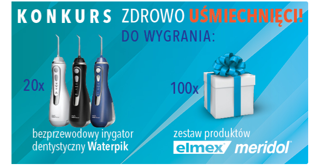 Wygraj bezprzewodowy irygator dentystyczny Waterpik Konkurs