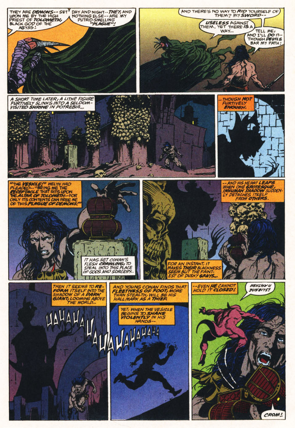 Read online Conan the Adventurer comic -  Issue #5 - 16