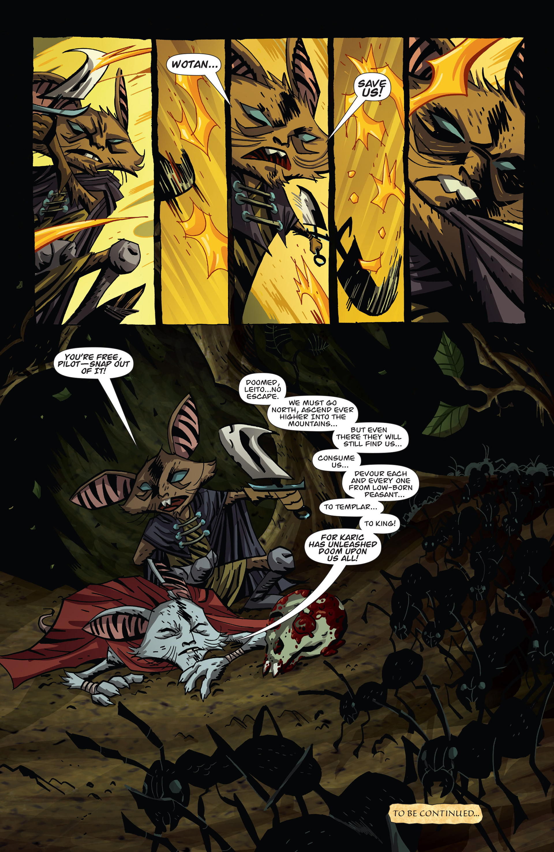 The Mice Templar Volume 4: Legend issue 10 - Page 25