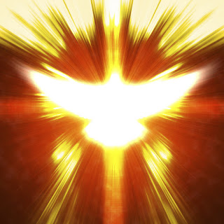 The Holy Spirit was poured out on Pentecost