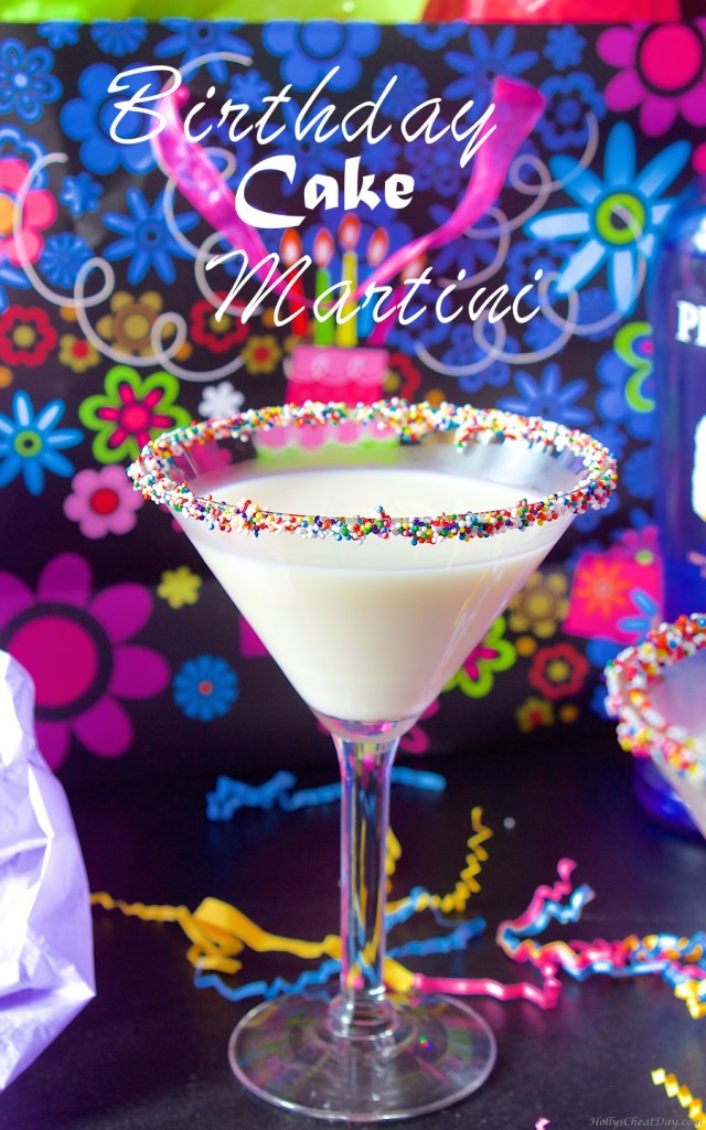 Birthday Cake Martini