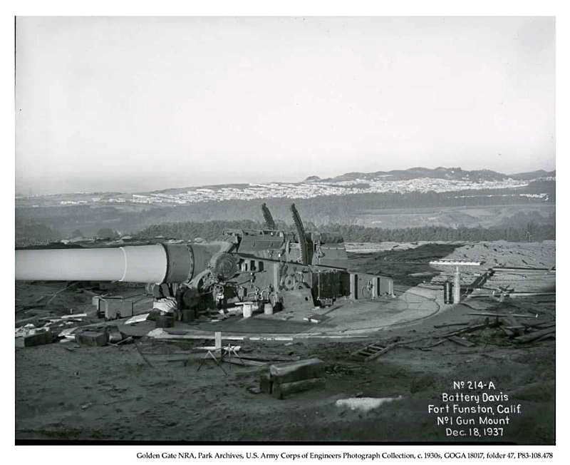 San Francisco Bay Area Photo Blog Gun Battery Davis, a World War II 16