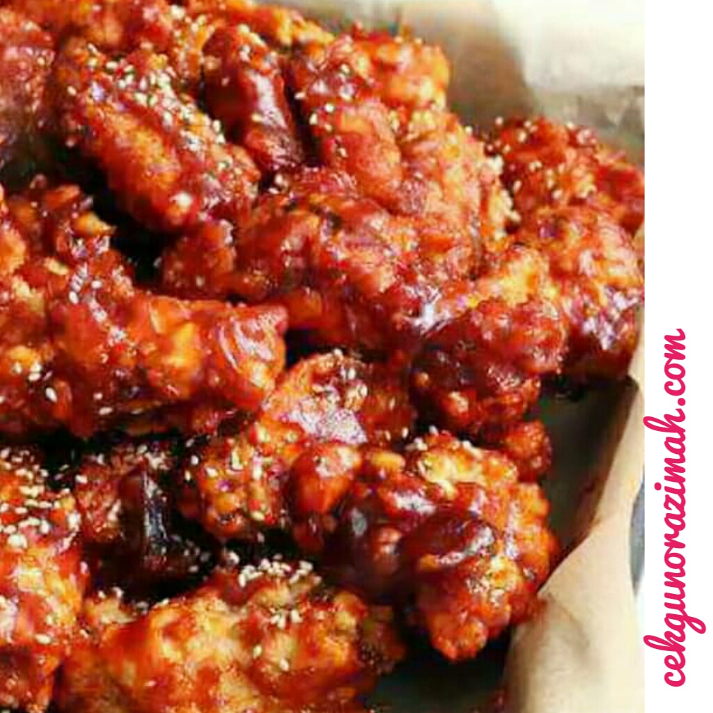 Resepi Korean Spicy Chicken Cikgu Norazimah