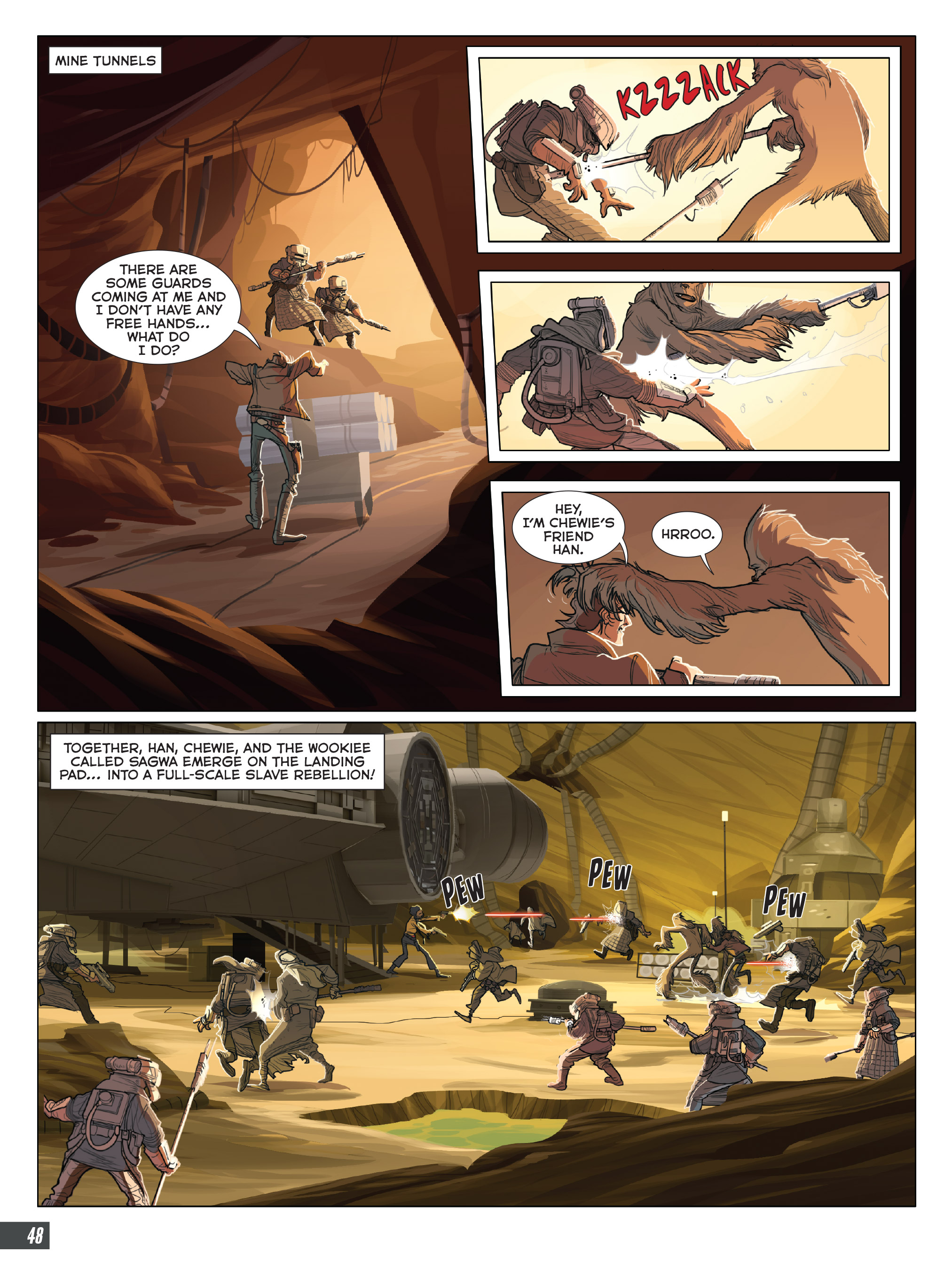 Read online Star Wars: Solo Graphic Novel Adaptation comic -  Issue # TPB - 47