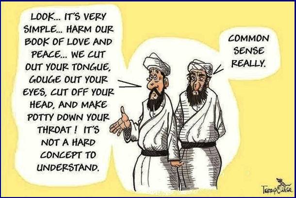The Koran & Obama — As Explained In Cartoons: | Bloviating Zeppelin