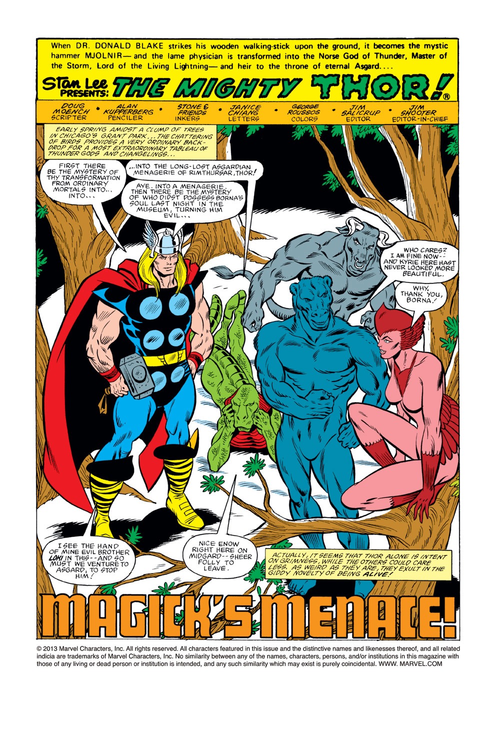 Read online Thor (1966) comic -  Issue #321 - 2