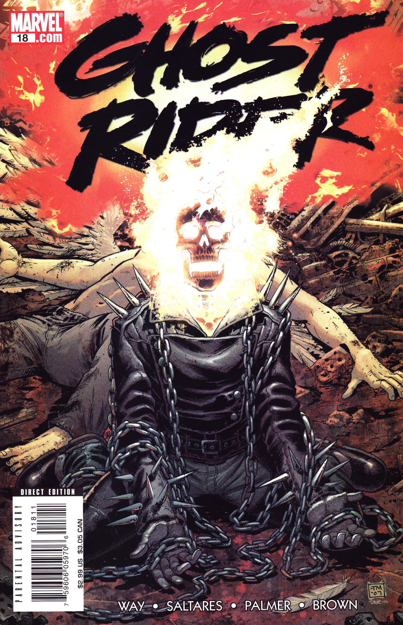 Read online Ghost Rider (2006) comic -  Issue #18 - 1