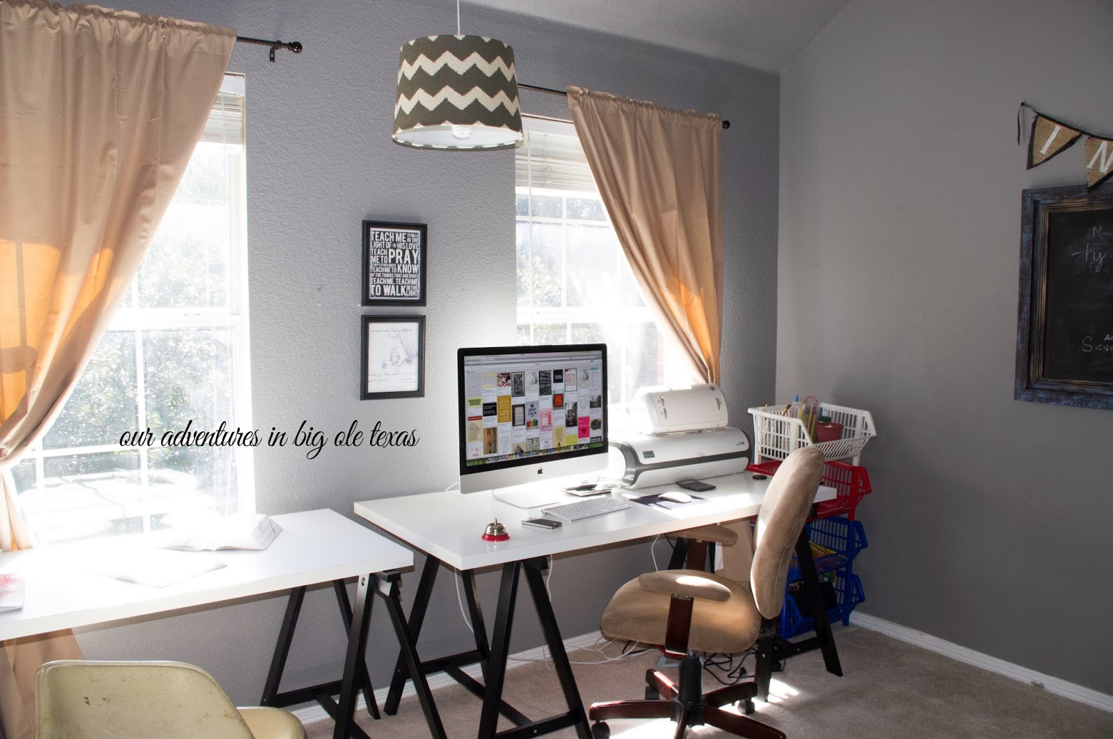 How I Turned a Bedroom into A Classroom {Home School Project} | Simple ...