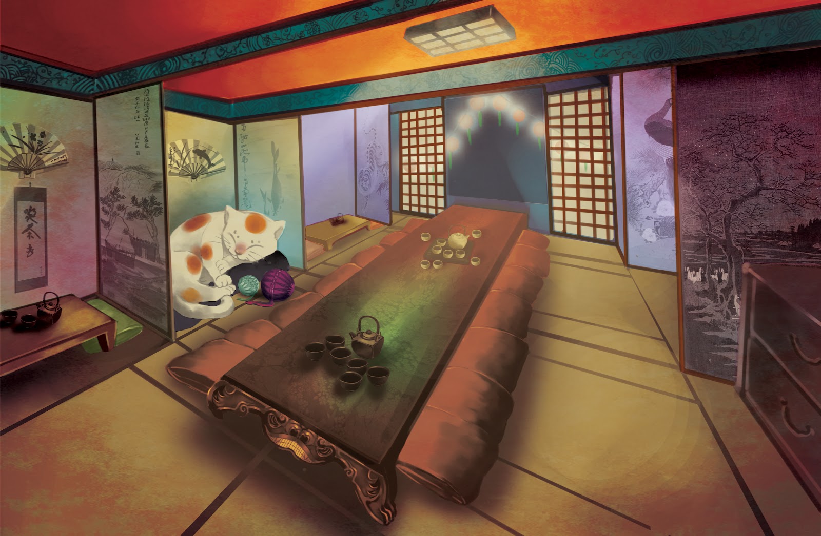 Glockx Art: The Tea House