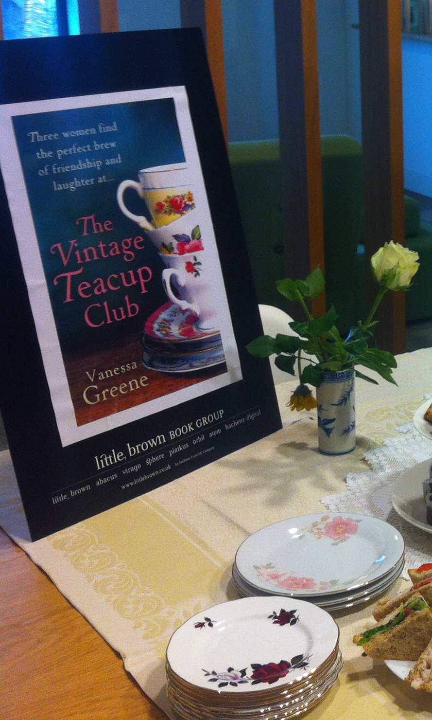 The Little Reader Library The Vintage Teacup Club Book Group Event