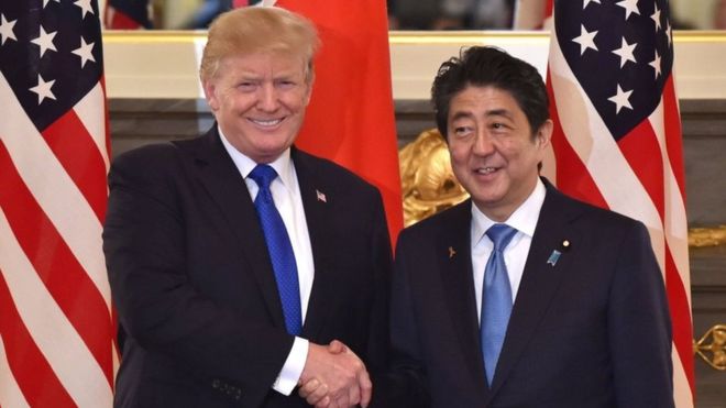 Trump: Japan Itayatungua Makombora ya Korea Kaskazini