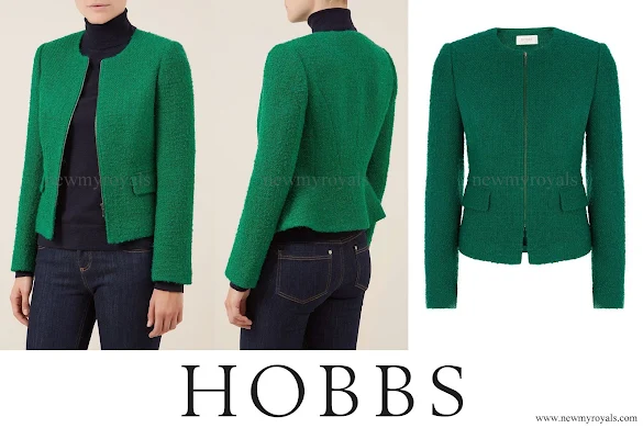 Kate Middleton wore Hobbs Green Sinead Jacket