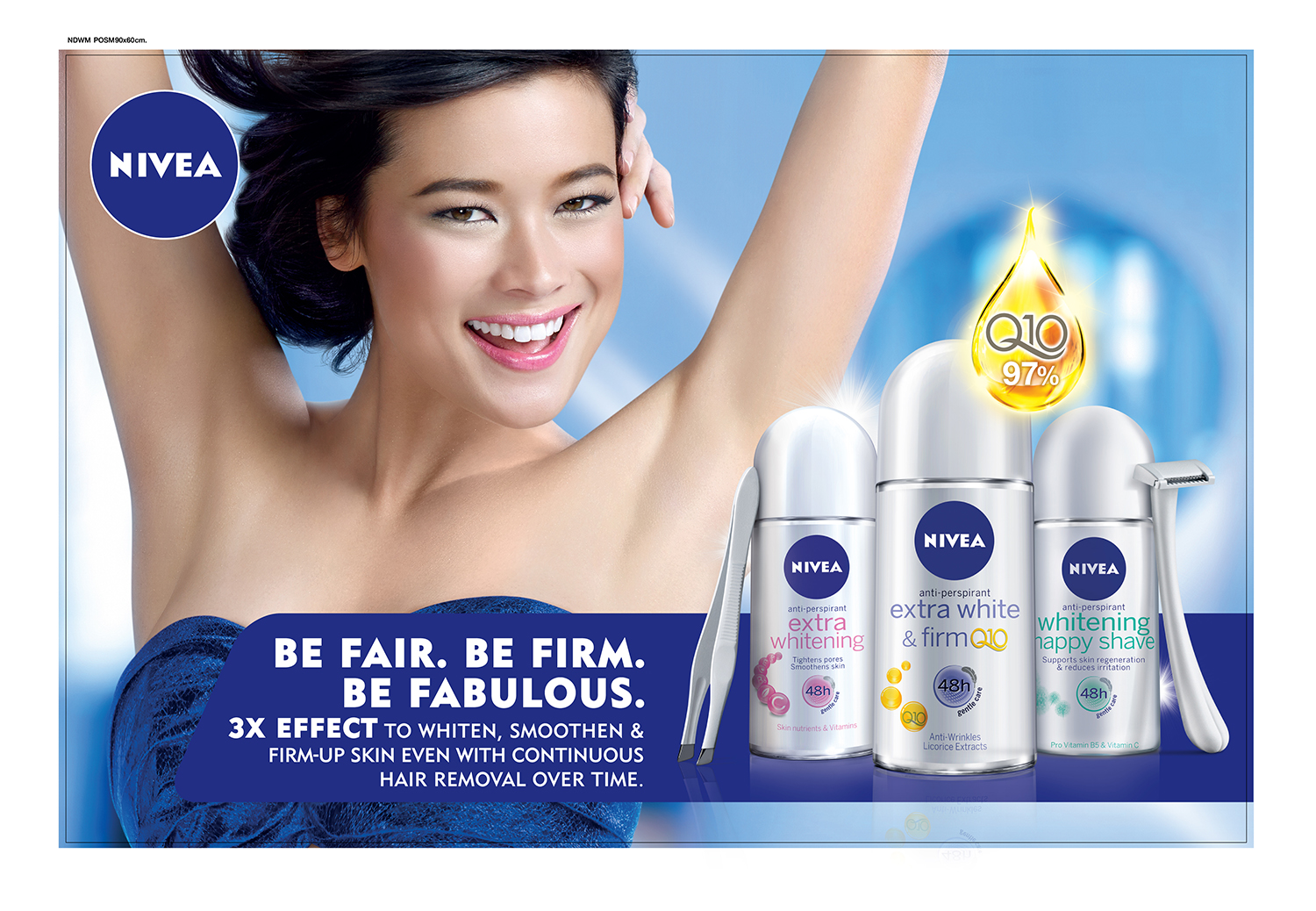 Nivea Be FAIR. Be FIRM. Be FABULOUS Campaign