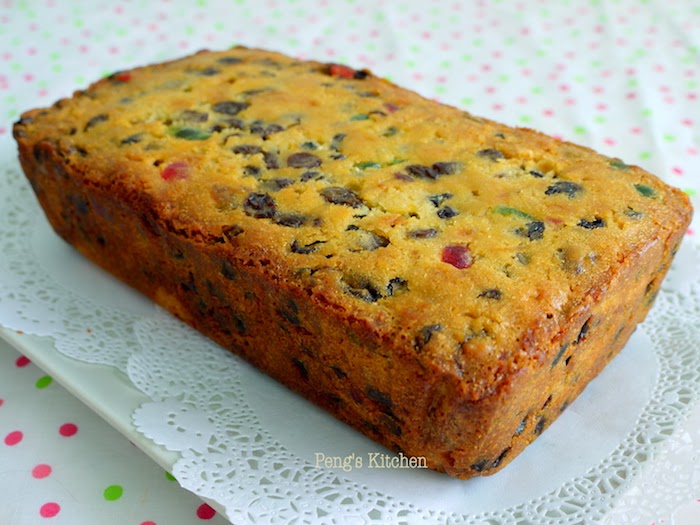 Peng's Kitchen Orange Fruit Cake
